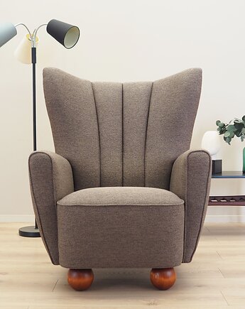Fotel wypoczynkowy, skandynawski design, produkcja: Dania, Przetwory design