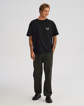 Koszulka męska REGULAR Victory SND czarna, HARP TEAM