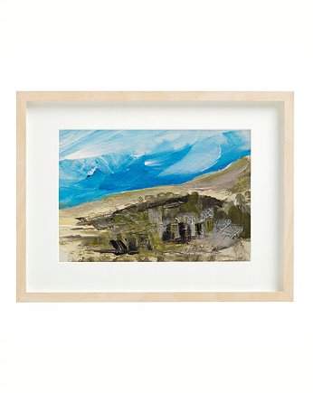 ORYGINAŁ 10 x 15 cm - Pejzaż No.5, Gosia Sendlewska