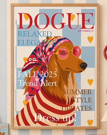 Plakat Modny Pies, Project 8