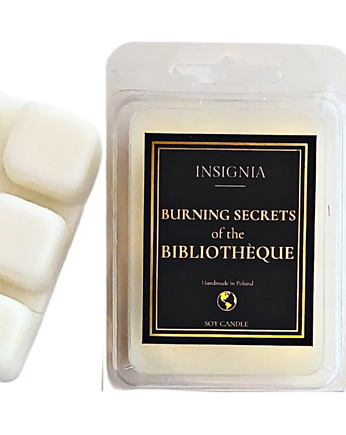 Wosk zapachowy do kominka Burning secrets of the BIBLIOTHEQUE, INSIGNIA