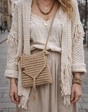 Listonoszka ze sznurka konopnego, Las i Łąka