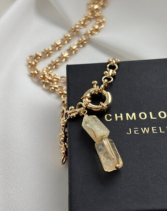 Naszyjnik łańcuszek Cytryn, Chmolowska Jewellery