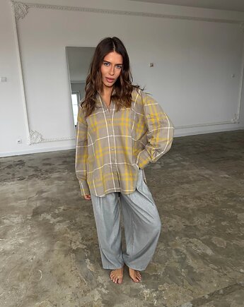 Koszula Sedated beige yellow, Patchouli