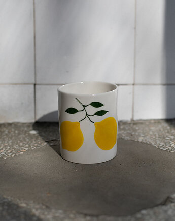 Kubek porcelanowy z cytrynami LA LUZ, Soul Label