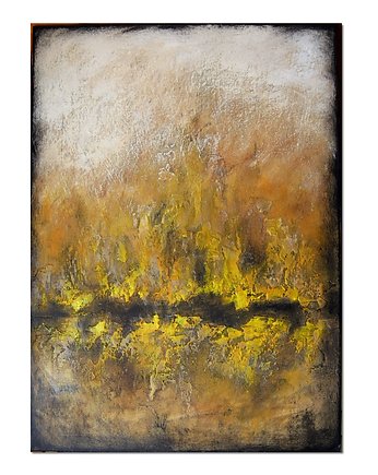 Tierra de Ambar, abstrakcja, nowoczesny obraz ręcznie malowany, Galeriai