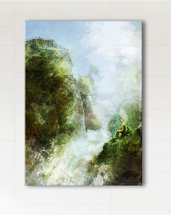 Obraz - Wodospad - wydruk na płótnie, yenoo