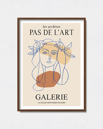 Plakat Pablo Picasso - Inspiracja, Pas De LArt