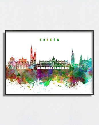 Plakat Kraków Akwarela, Pas De LArt