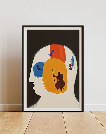 Plakat - Things in my head, Harry Monkey