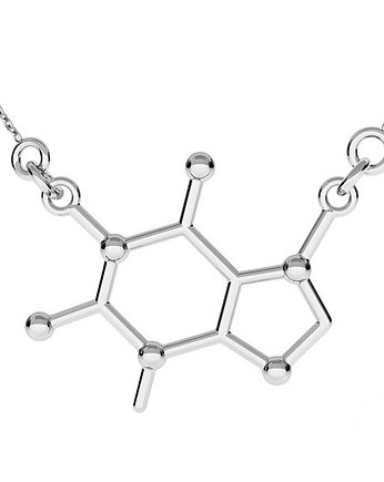 KOFEINA -naszyjnik srebro 925, ISSI Jewelry