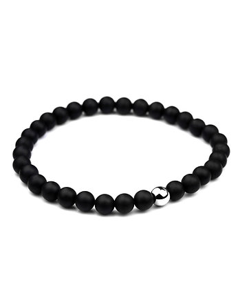 Bransoletka Męska Turmalin Hematyt srebro, Brazi Druse Jewelry