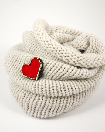 I love U -  brocha w kształcie serca, Coquet