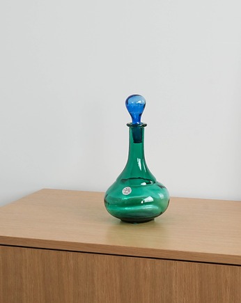 Karafka szklana, hiszpański design, lata 90, produkcja: Hiszpania, Przetwory design