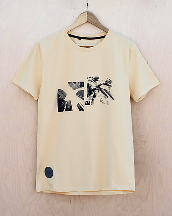 T-shirt PERSPECTIVE LIGHT YELLOW, OSOBY - Prezent dla Chłopaka