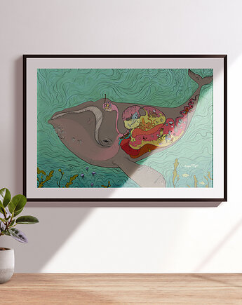 Plakat A3 WALEŃ, Head Made art