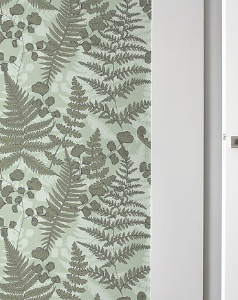 Tapeta Green Fern. Zielona paprotka.Chasing The Song, Patternosophy