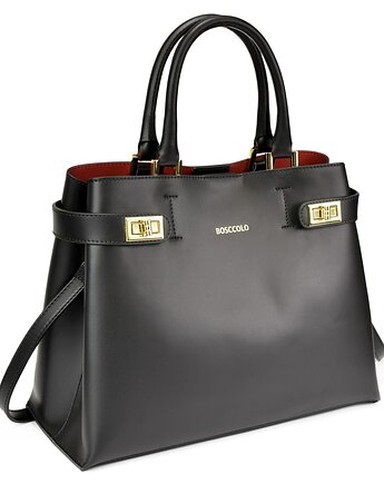 Torba skórzana Shopper    (7142), BOSCCOLO