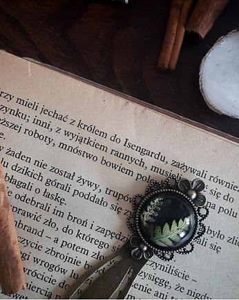 Zakładka z paprocią, Figa handmade accessories