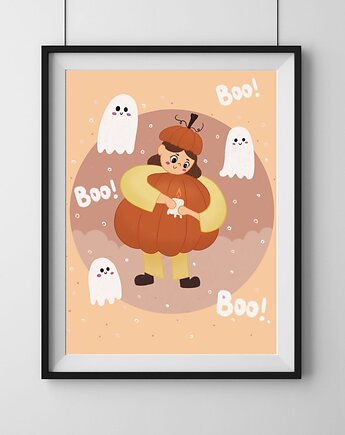 Plakat Boo, Maya Design