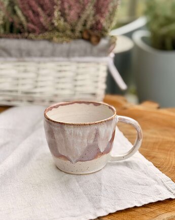 Kubek Classic 380ml, fiolet, JD loves CERAMICS