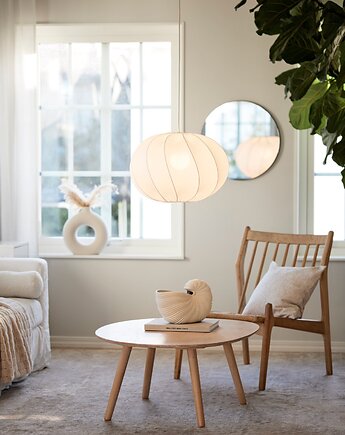 Bawełniana lampa wisząca Olivia Twist 50 cm, Elado