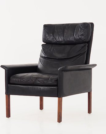 Fotel palisandrowy, lata 60, projektant: Hans Olsen, produkcja: Dania, Przetwory design