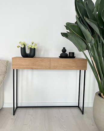 SEDA - wąska konsola do przedpokoju, Papierówka Simple form of furniture