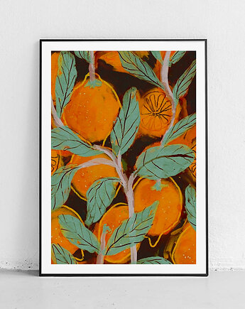 Plakat Pomarańcze w Świetle Zachodu, Harvest Maison