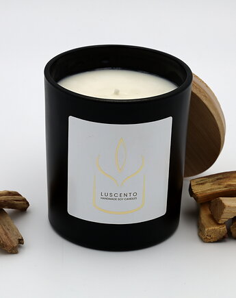 Ręcznie robiona świeca sojowa zapachowa 170g Duchowy Spokój , Luscento