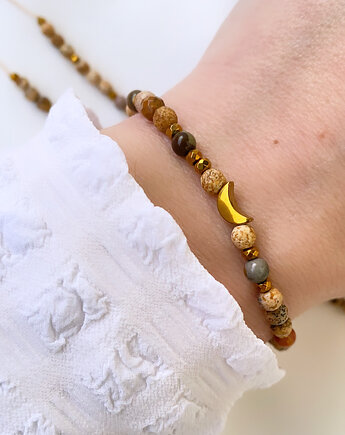 Bransoletka z jaspisem Nature, Szmaragdowa Polana