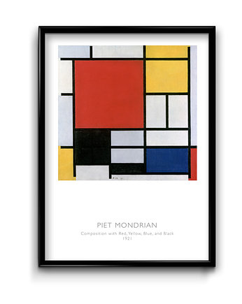 Plakat Mondrian No.2, Bury Lis