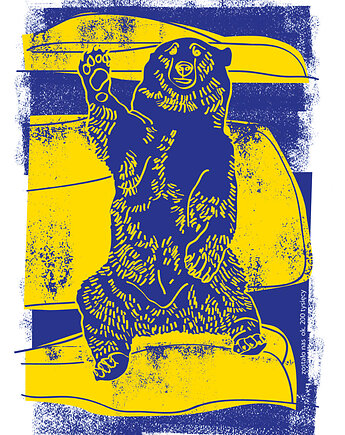 Plakat "Praskie miski", Warsaw Birds