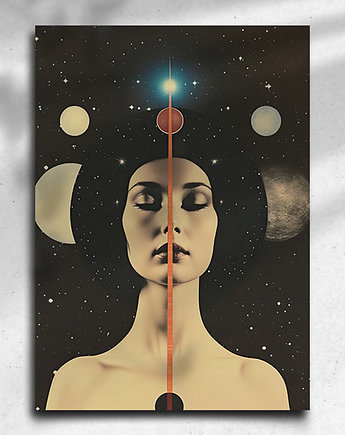Plakat / Surrealistyczny Kolaż / Kobieta, OSOBY