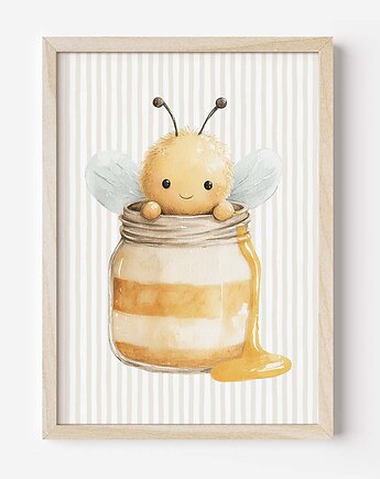 Plakat Na Ścianę Dla Dzieci Pszczółkowi Przyjaciele nr. 12, Dekoracjan