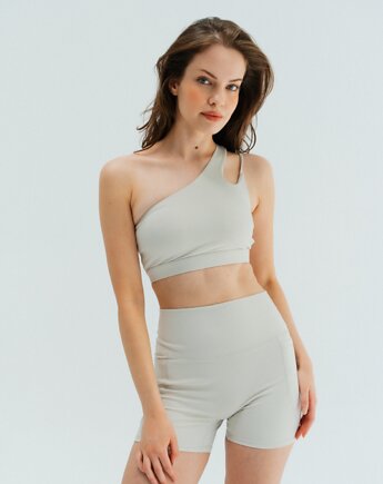 Stanik do jogi GLAM - creamy white, Moonholi