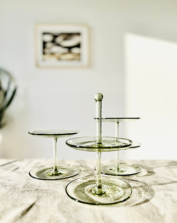 SWEET FEET Green / 3 etażerki, Agnieszka Bar Design