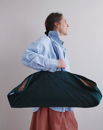 Torba na joge ZERO WASTE patchwork sztruks MECH, madebyjokpa