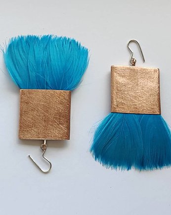 PIÓRKO kolczyki, Katarzyna Kaminska ART