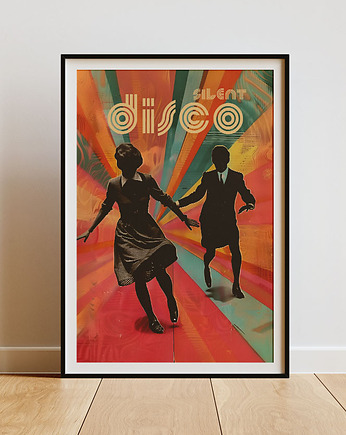 Plakat - Silent disco, Harry Monkey