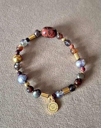 Bransoletka z kamieni naturalnych No 07, barboleta