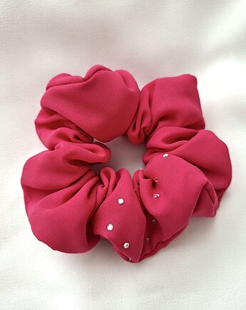 Gumka do włosów scrunchie Pink Sparkle, Volie Line