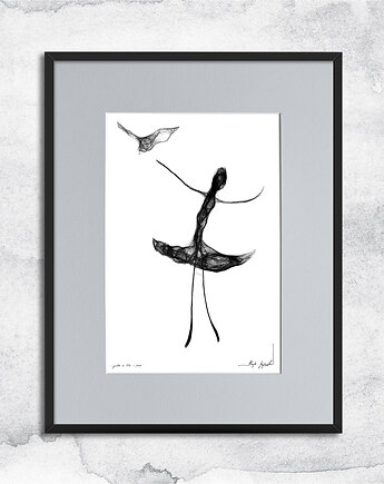 Grafika z ramą - nr 138, Maja Gajewska