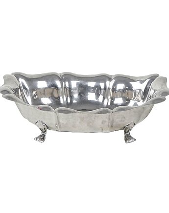 Patera na nóżkach, włoski design, lata 70, produkcja: Włochy, Przetwory design