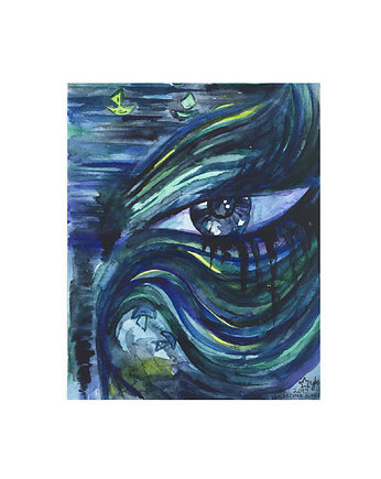 Akwarela No. 80, mrszebra