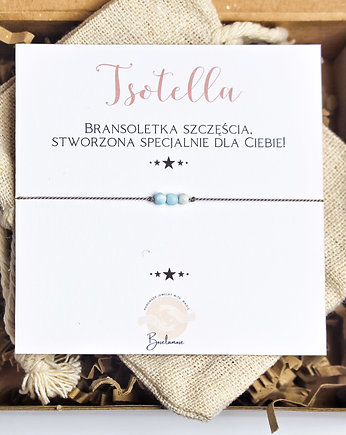 Bransoletka Szczęścia z naturalnymi kamieniami., Boselamose