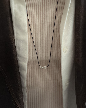 Naszyjnik jedwabny perły, Vander jewelry