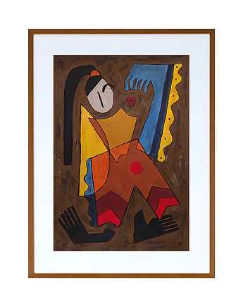 ORYGINAŁ. Obraz na papierze 5 - 40x30cm, Gosia Sendlewska