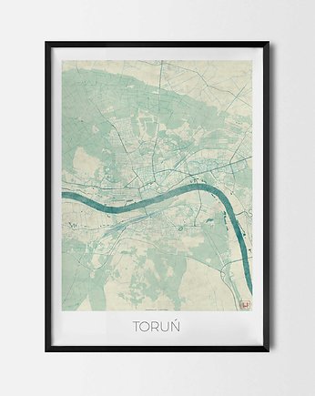 Plakat Toruń - CityArtPosters, CityArtPosters