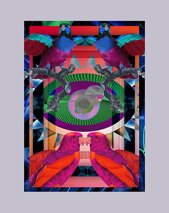 Plakat Desert eye volt2, monkey.brain.graphics